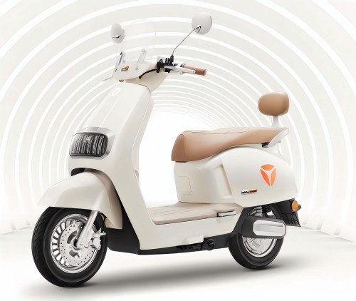 Debut project at the 2025MIECF – an electric motorcycle with “automatic parking” function